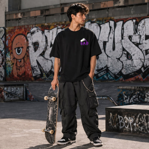S.A.D. Oversized Heavyweight T Shirt
