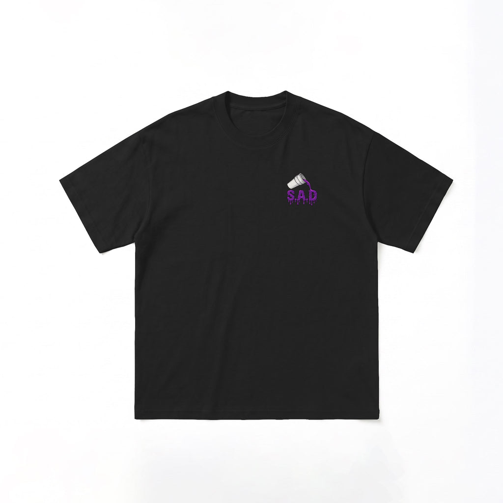 S A D Logo Oversized Heavyweight T Shirt
