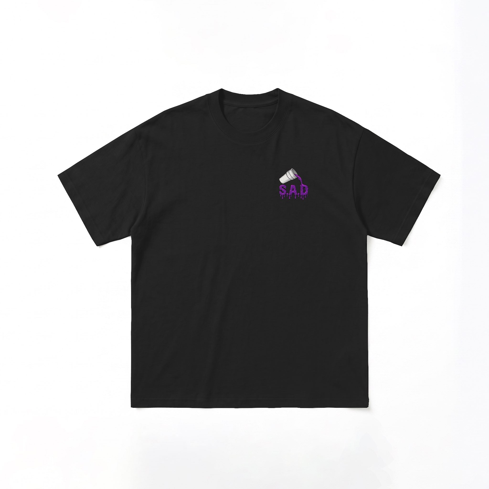 S A D Logo Oversized Heavyweight T Shirt