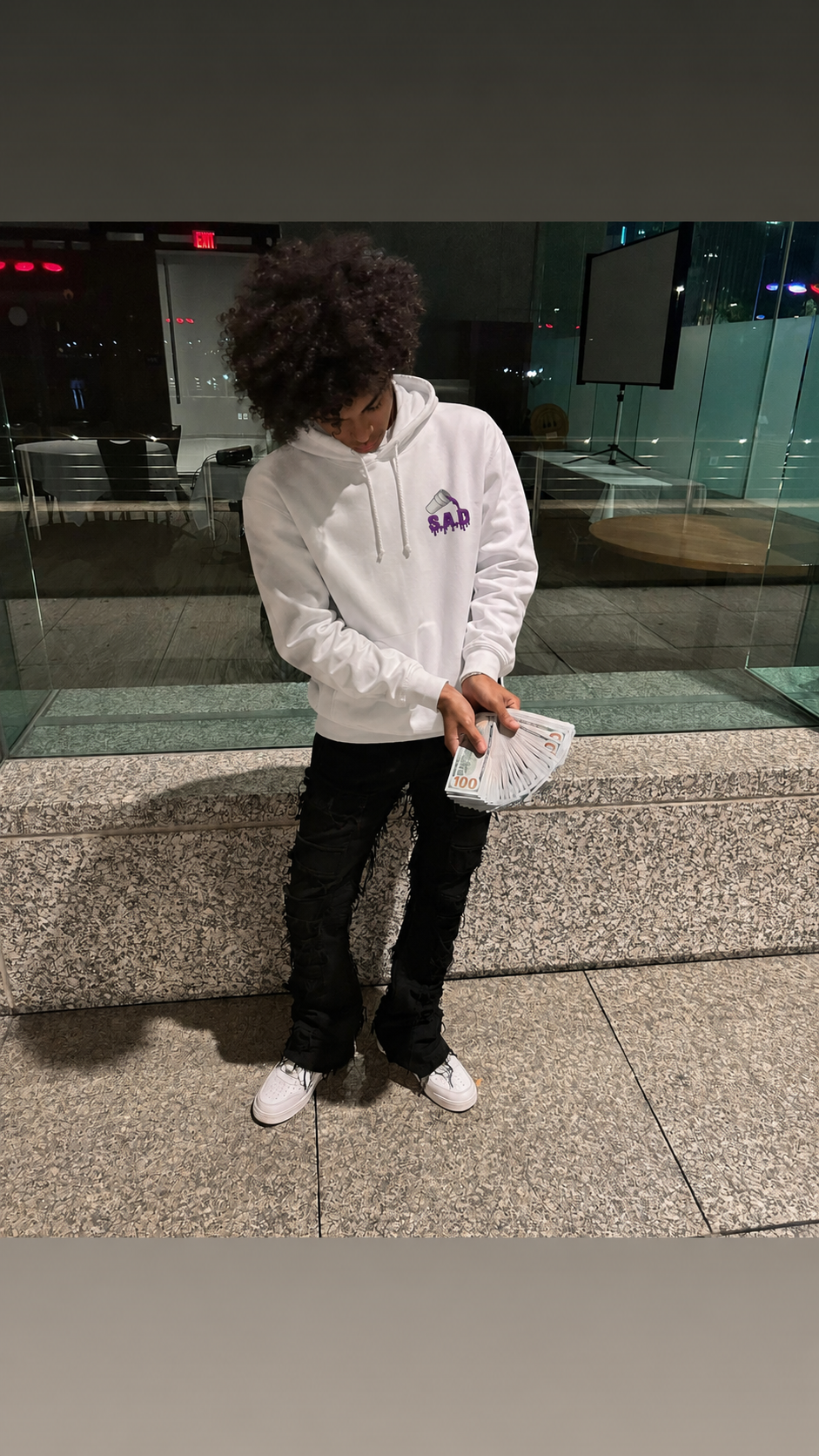 S.A.D. Logo Heavyweight Hoodie