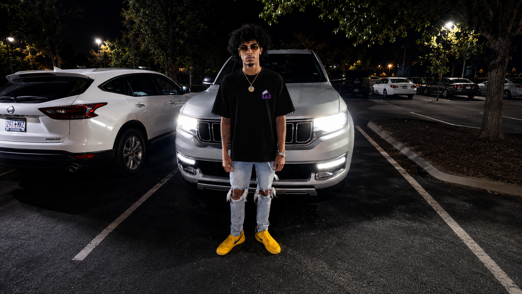 S.A.D. Logo Oversized Heavyweight T-Shirt